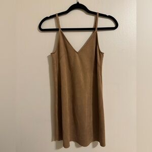Wilfred faux suede dress